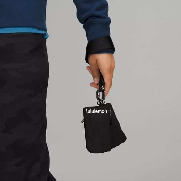 lululemon athletica Handbags - lululemon athletica Black Wristlet Bag